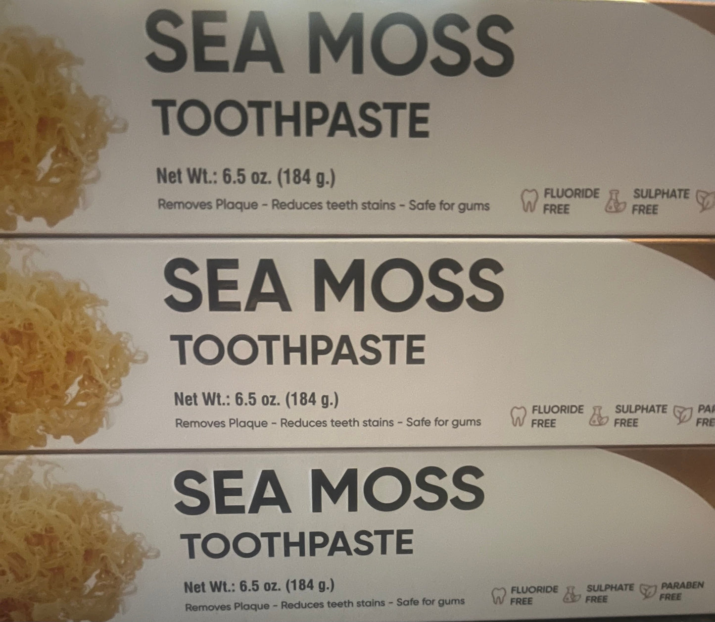 Seamoss Toothpaste