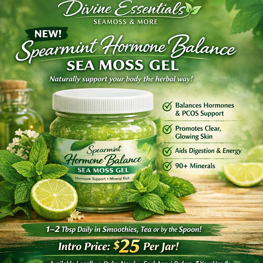Spearmint Sea Moss Gel