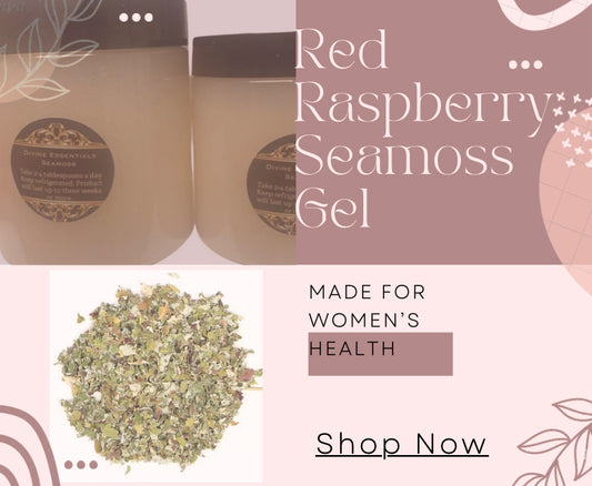 Red Raspberry Seamoss Gel